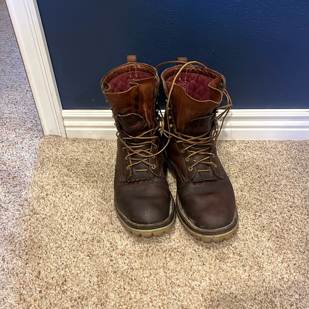Nicks Handmade Insulated Boots . Fits about  Mens 10-10.5